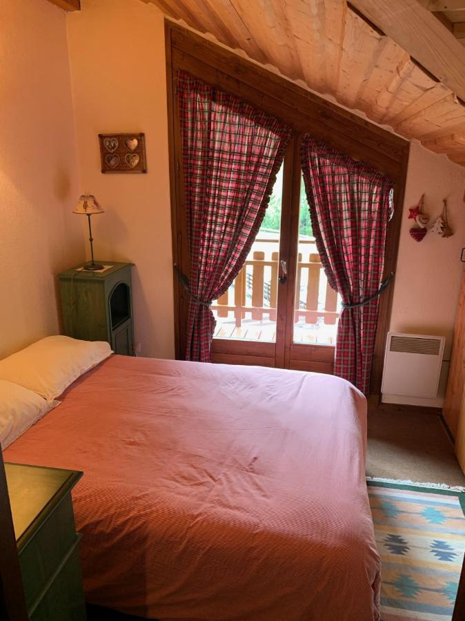 Bel Appartement Au Decor Montagnard - 80M2 莱孔塔米讷蒙茹瓦 外观 照片