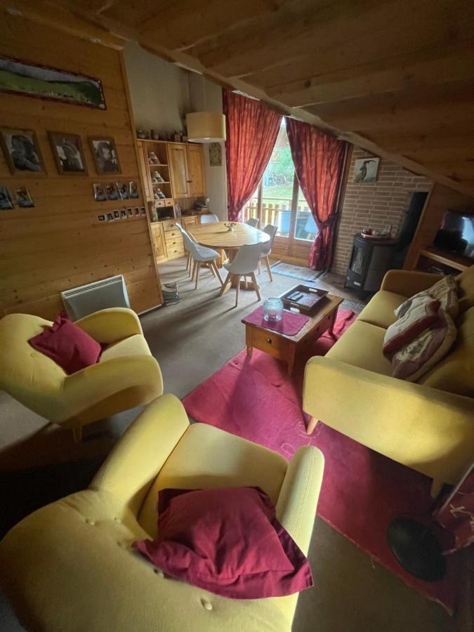 Bel Appartement Au Decor Montagnard - 80M2 莱孔塔米讷蒙茹瓦 外观 照片